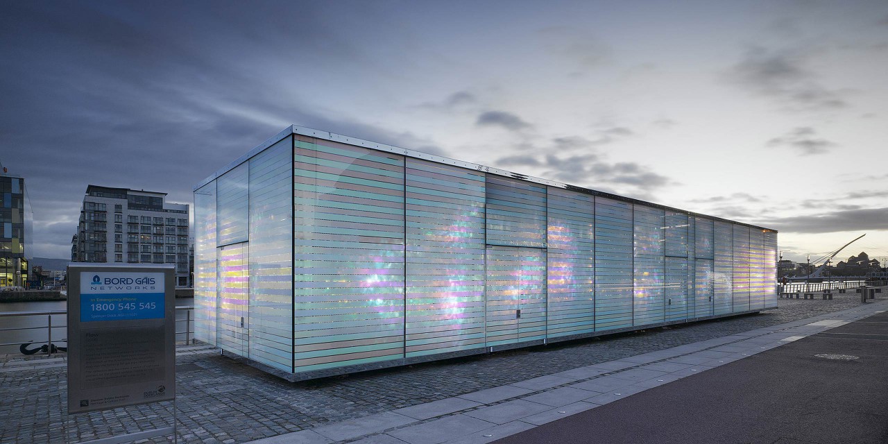 Image of the Bord Gais Above Ground Installation by John McLaughlin