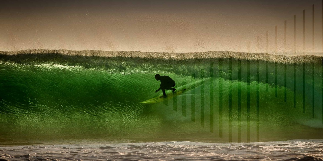 Photo by George Karbus: Luke Underwood having fun at Crab Island, County Clare
